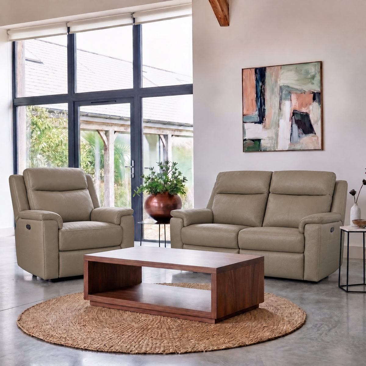 G Plan Ellis Small Sofa - Small Sofa Grade L — L846 Cambridge Taupe, gallery image 1
