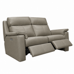 G Plan Ellis Small Recliner Sofa - Small Sofa Man Rec DBL Grade L - Manual Recliner 2 Seater Sofas Sterling Home 5 L846 Cambridge Taupe