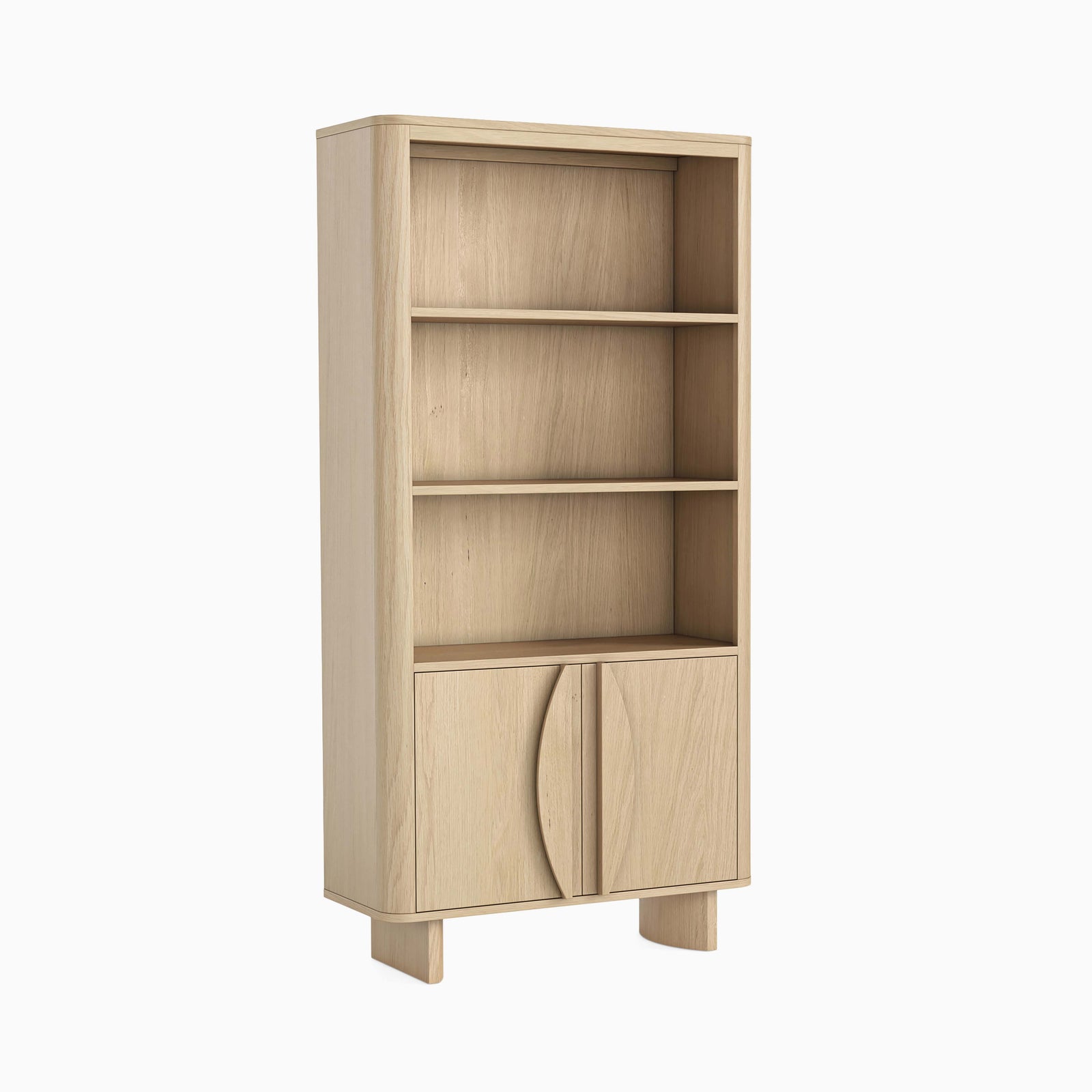 Camden Display Cabinet - Display Cabinet Light Oak Storage Sterling Home 3