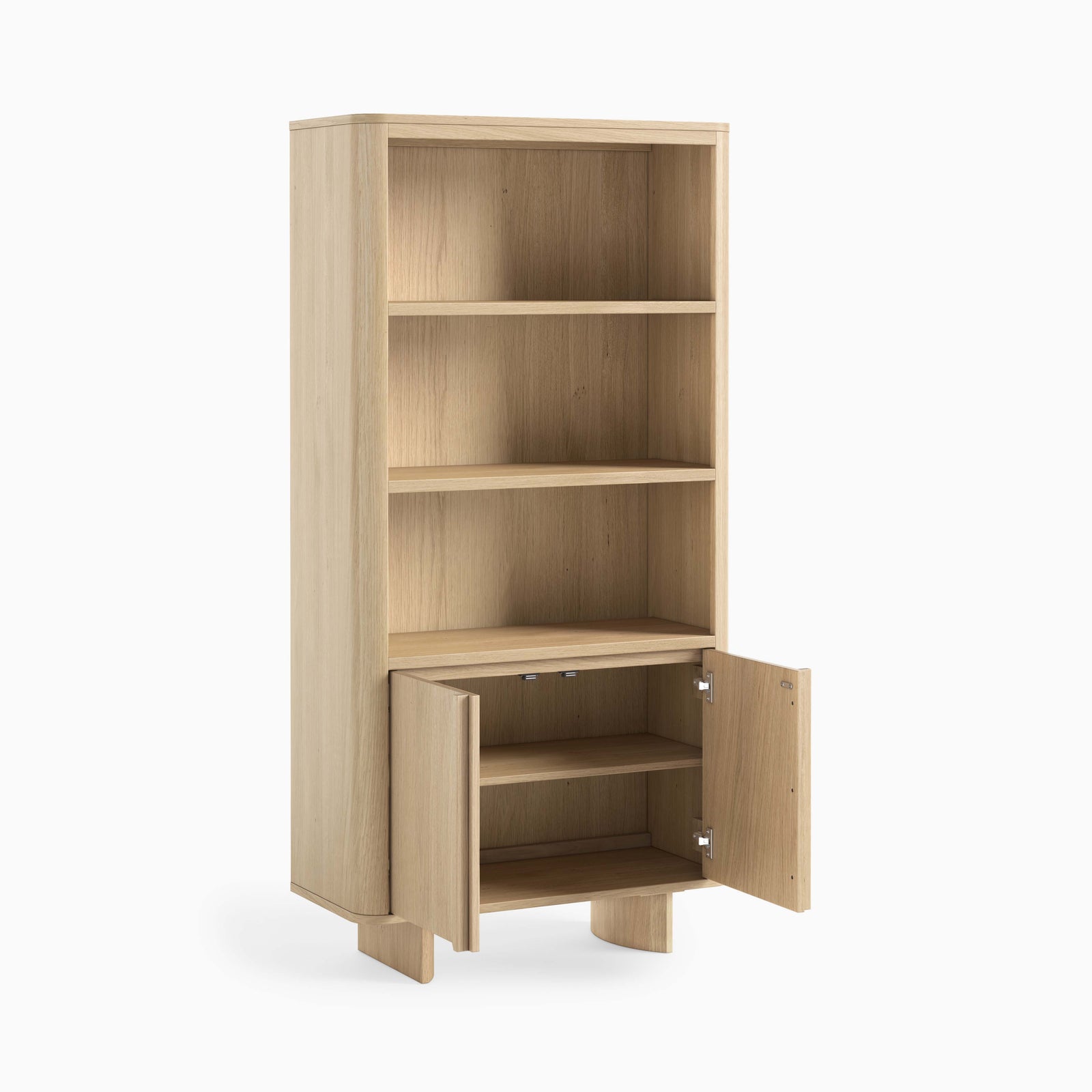 Camden Display Cabinet - Display Cabinet Light Oak Storage Sterling Home 4