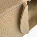 Camden Display Cabinet - Display Cabinet Light Oak Storage Sterling Home 6