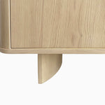 Camden Display Cabinet - Display Cabinet Light Oak Storage Sterling Home 7