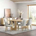 Camden Small Extending Dining Table - Small Extending Dining Table Light Oak Tables Sterling Home 2