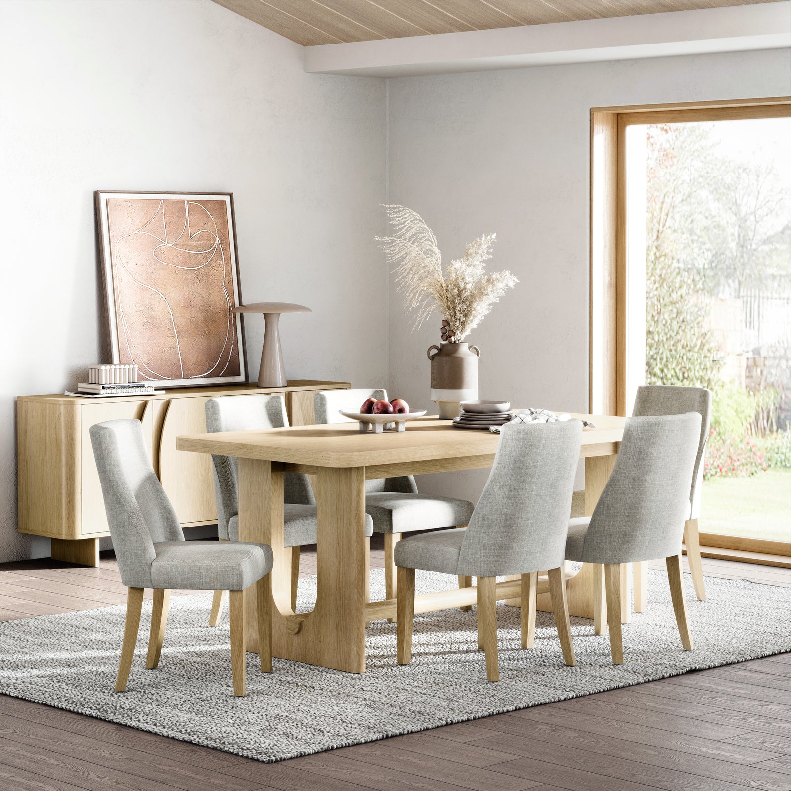 Camden Small Extending Dining Table - Small Extending Dining Table Light Oak Tables Sterling Home 2
