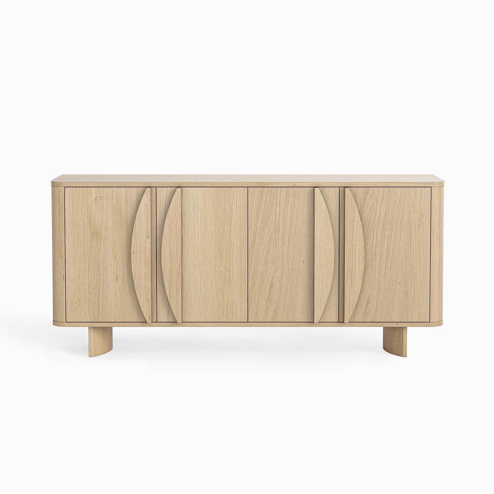 Camden Large Sideboard - Large Sideboard Light Oak Storage Sterling Home 1