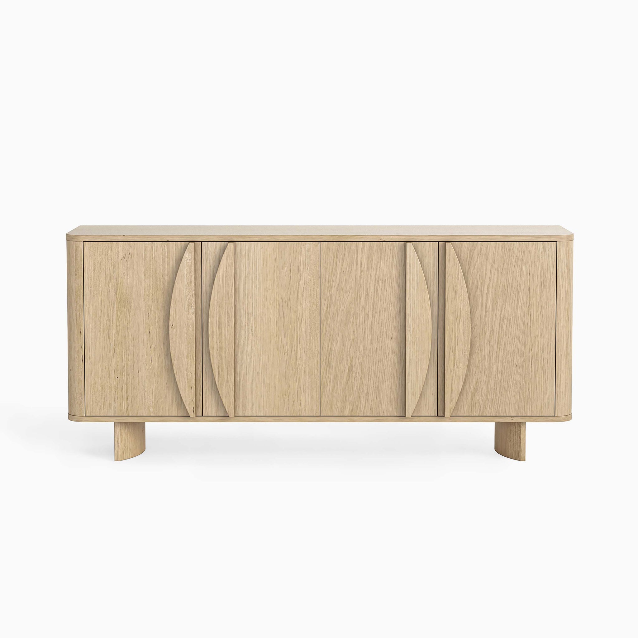 Camden Large Sideboard - Large Sideboard Light Oak Storage Sterling Home 1