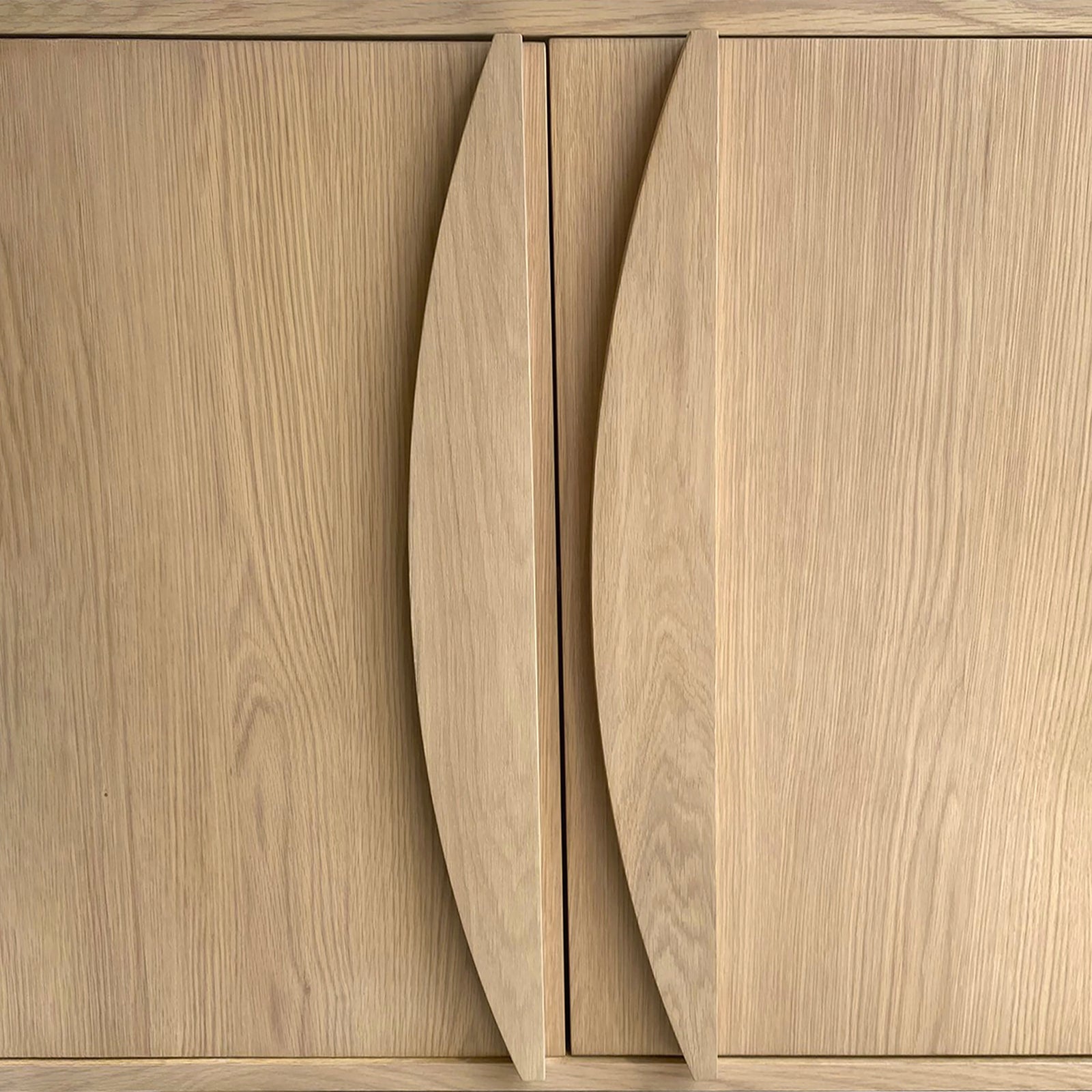 Camden Large Sideboard - Large Sideboard Light Oak Storage Sterling Home 5