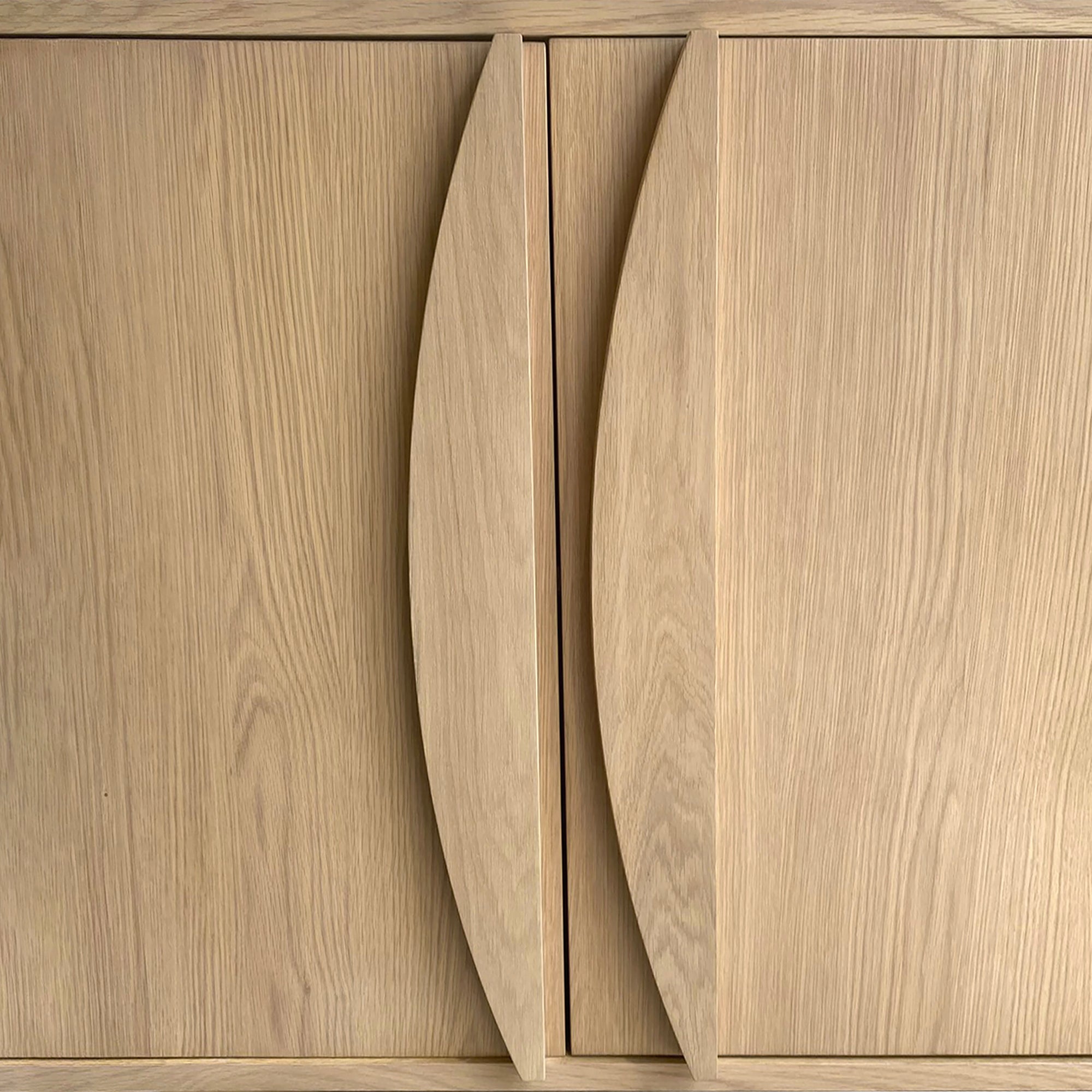 Camden Large Sideboard - Large Sideboard Light Oak Storage Sterling Home 5