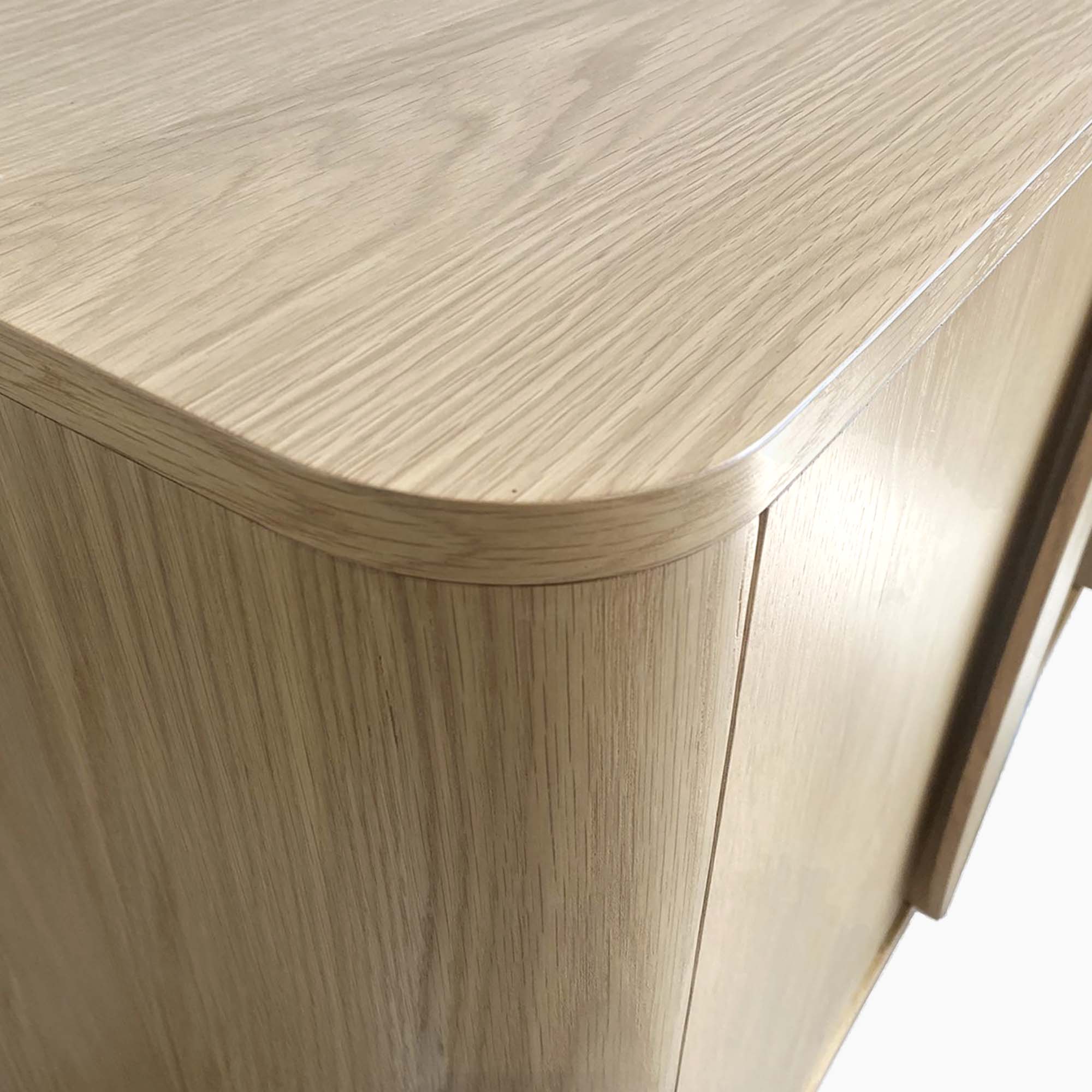 Camden Large Sideboard - Large Sideboard Light Oak Storage Sterling Home 6