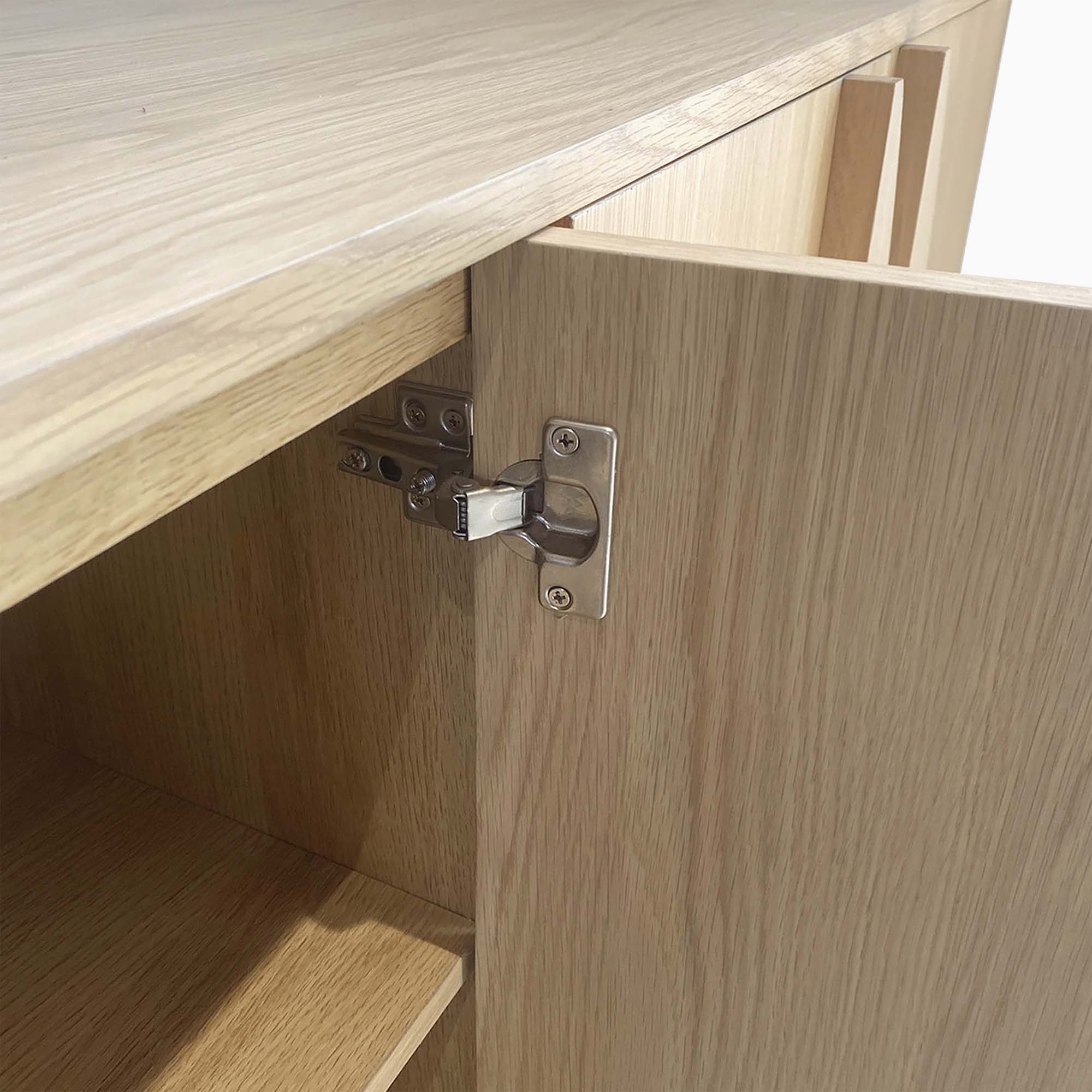 Camden Large Sideboard - Large Sideboard Light Oak Storage Sterling Home 8