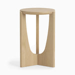 Camden Square Side Table - Lamp Table Light Oak Tables Sterling Home 3