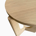 Camden Square Side Table - Lamp Table Light Oak Tables Sterling Home 6