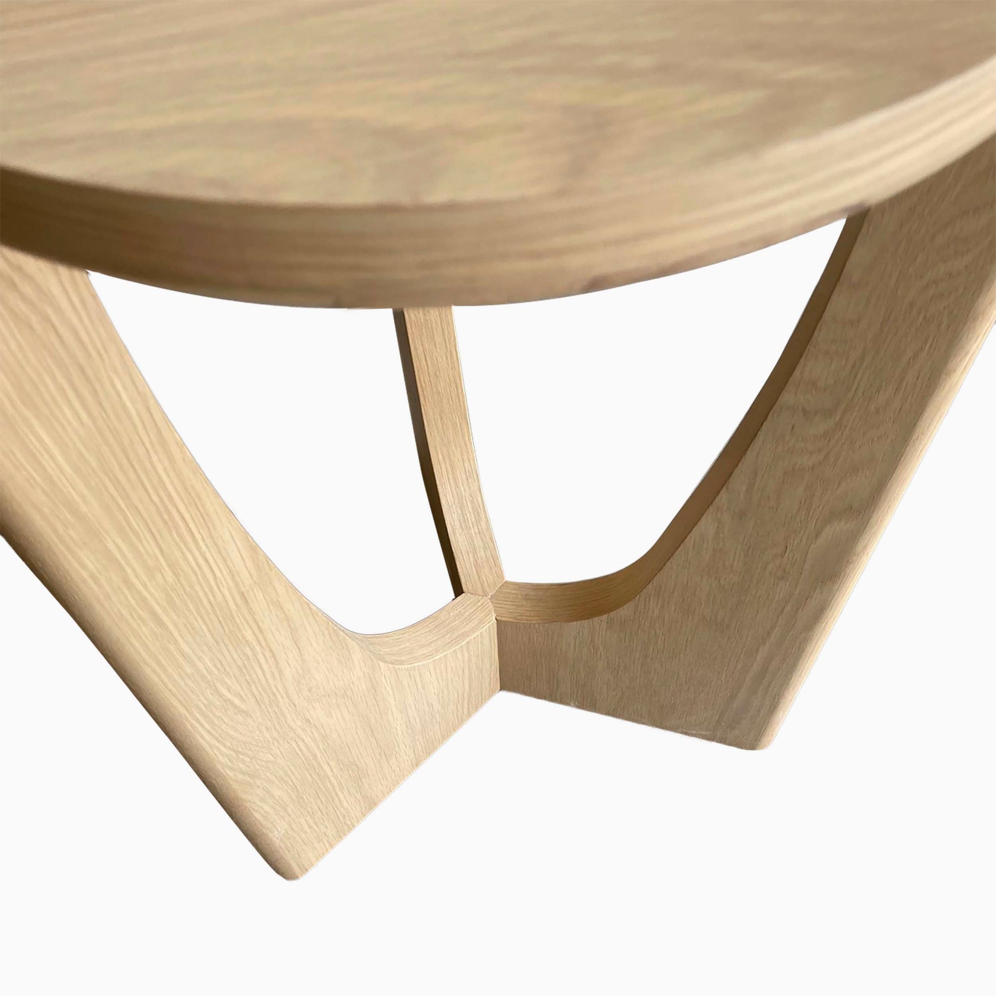 Camden Square Side Table - Lamp Table Light Oak Tables Sterling Home 7