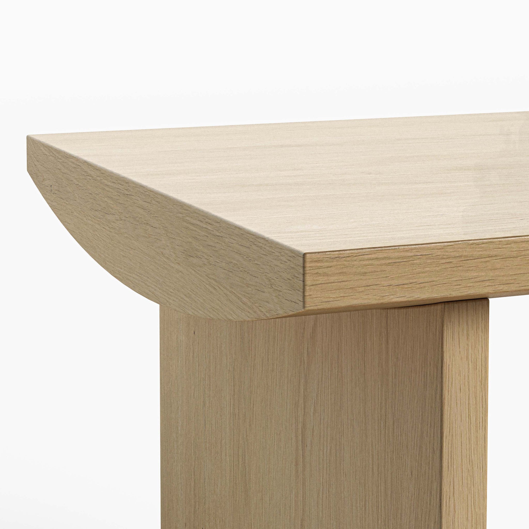 Camden Side Table - Side Table Light Oak Tables Sterling Home 4