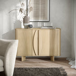 Camden Small Sideboard - Small Sideboard Light Oak Storage Sterling Home 2