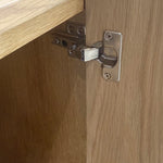 Camden TV Unit - Media Unit Light Oak Storage Sterling Home 7