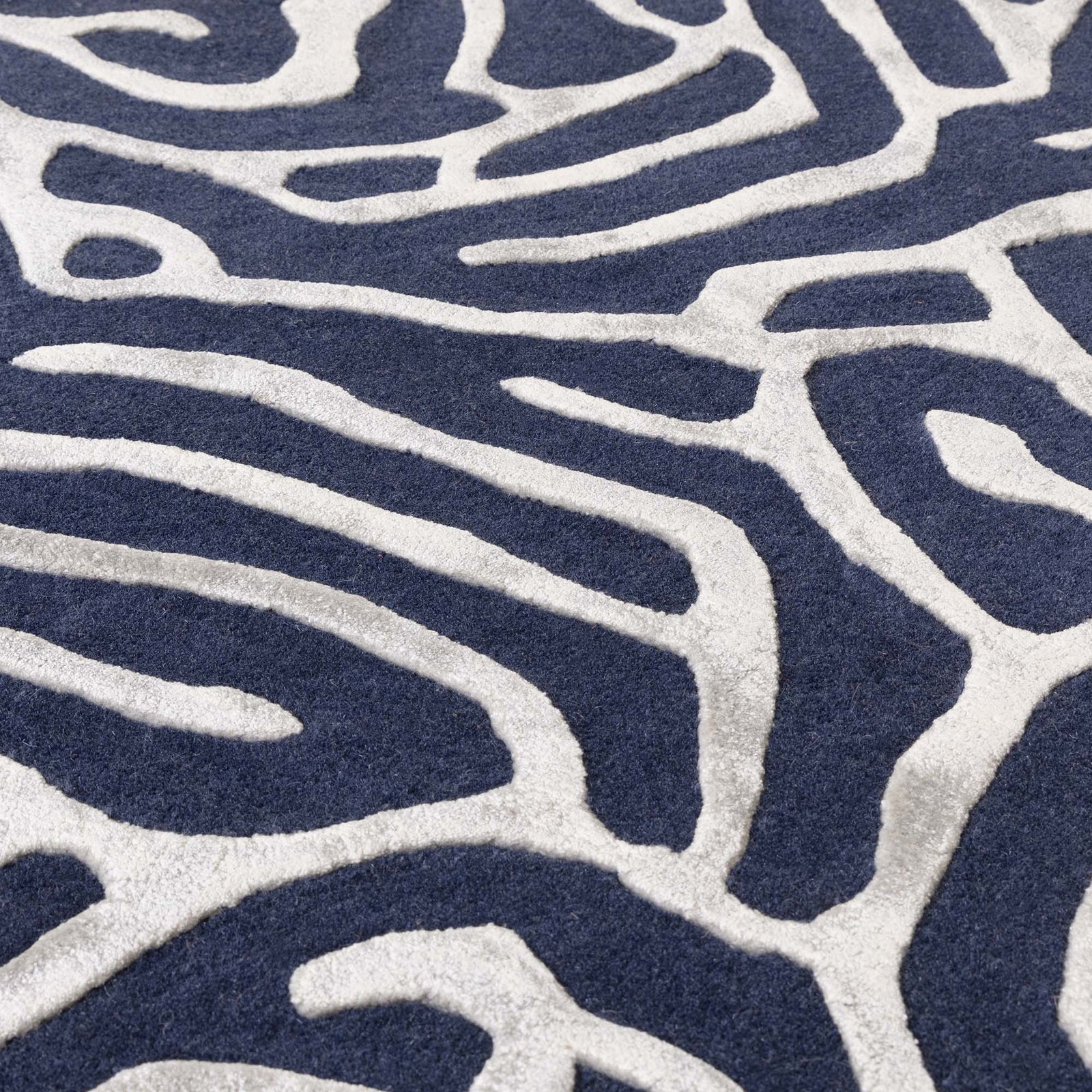 Camilla Blue Rug - Blue - 240cm x 340cm Sterling Home 3
