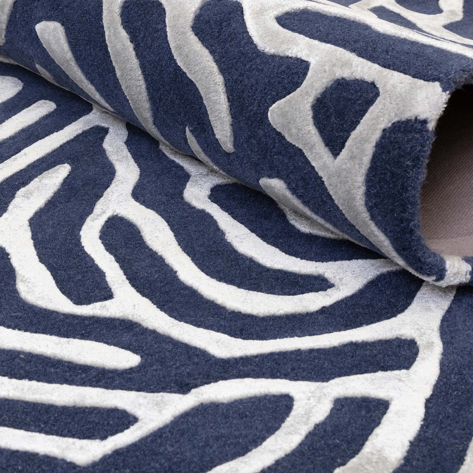 Camilla Blue Rug - Blue - 240cm x 340cm Sterling Home 4