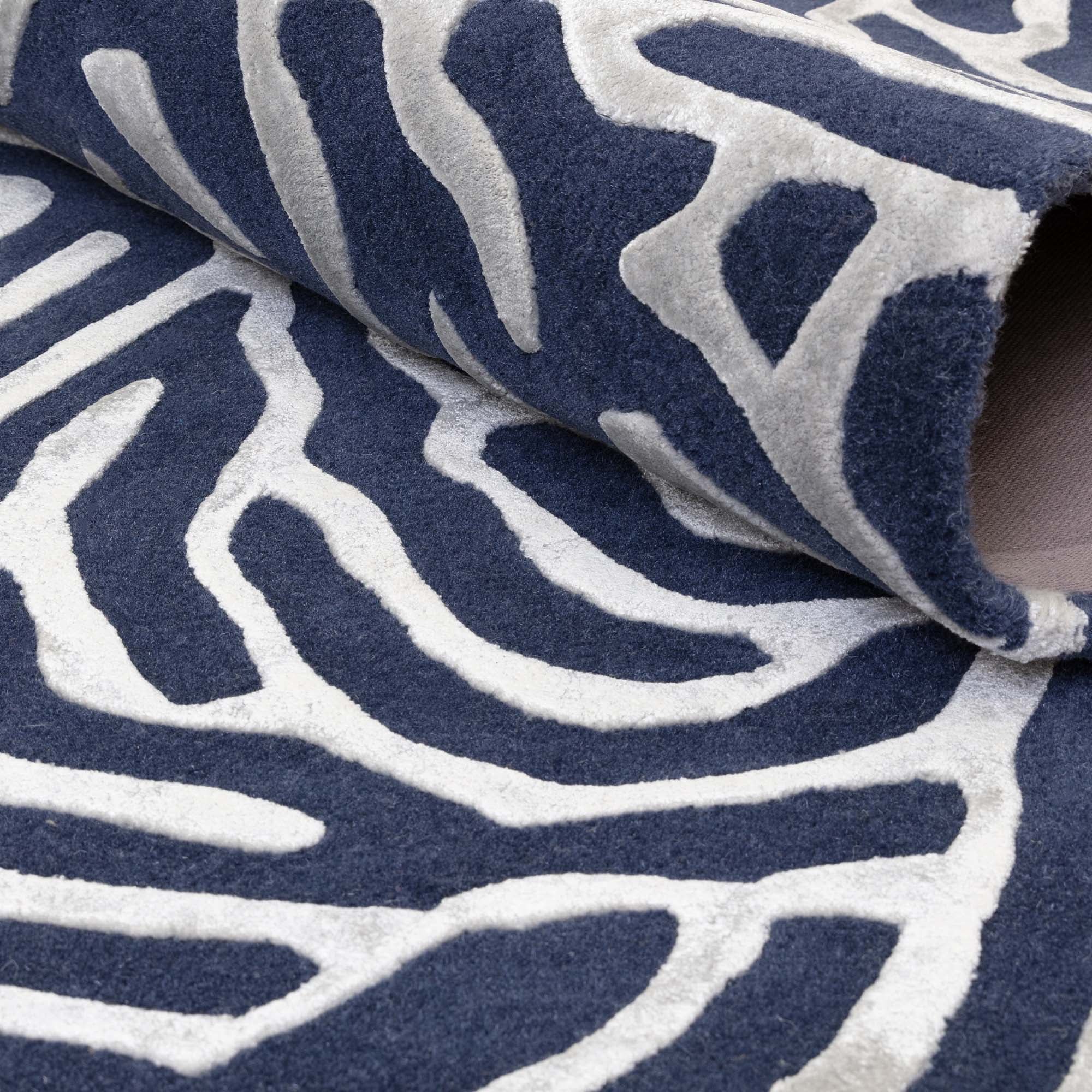 Camilla Blue Rug - Blue - 200cm x 300cm Sterling Home 4