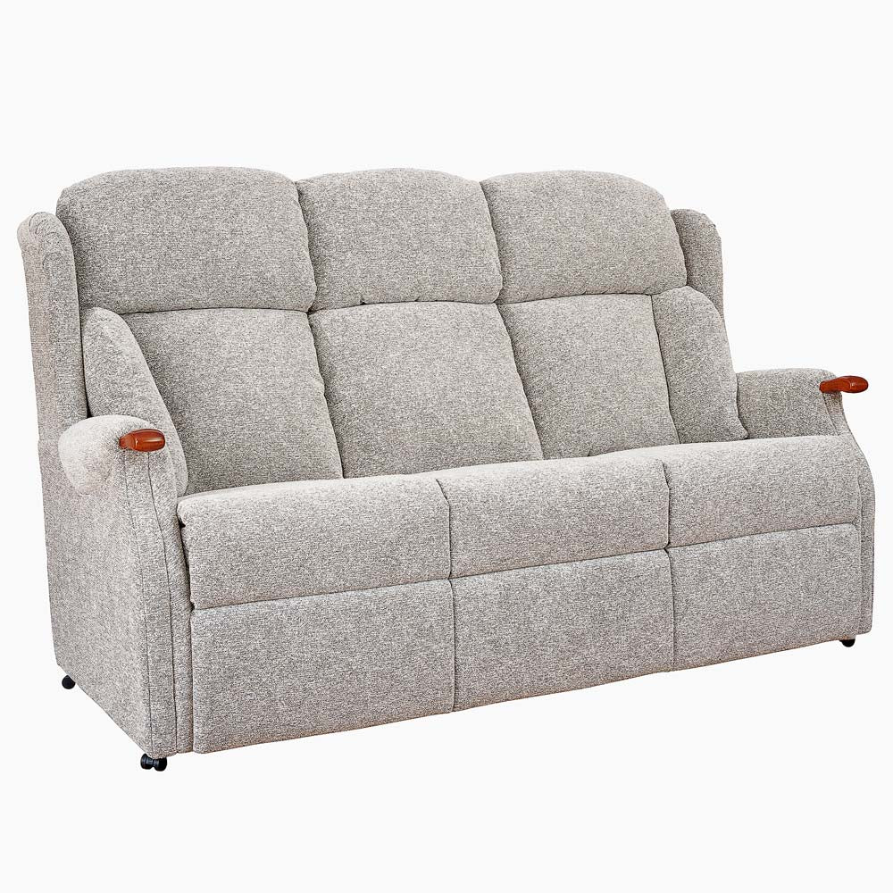 Canterbury 3 Seater Sofa - Fixed 3 Seater Fabric 3 Seater Sofas Sterling Home 2