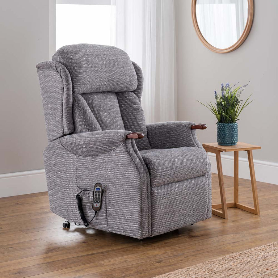 Canterbury Standard Lift & Tilt Recliner Armchair - Standard Single Motor Lift & Tilt Recliner Fabric - Power Recliner with USB Armchairs Sterling Home 2