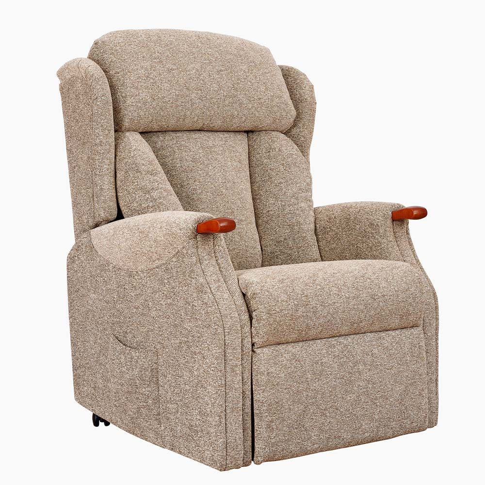 Canterbury Standard Lift & Tilt Recliner Armchair - Standard Single Motor Lift & Tilt Recliner Fabric - Power Recliner with USB Armchairs Sterling Home 3