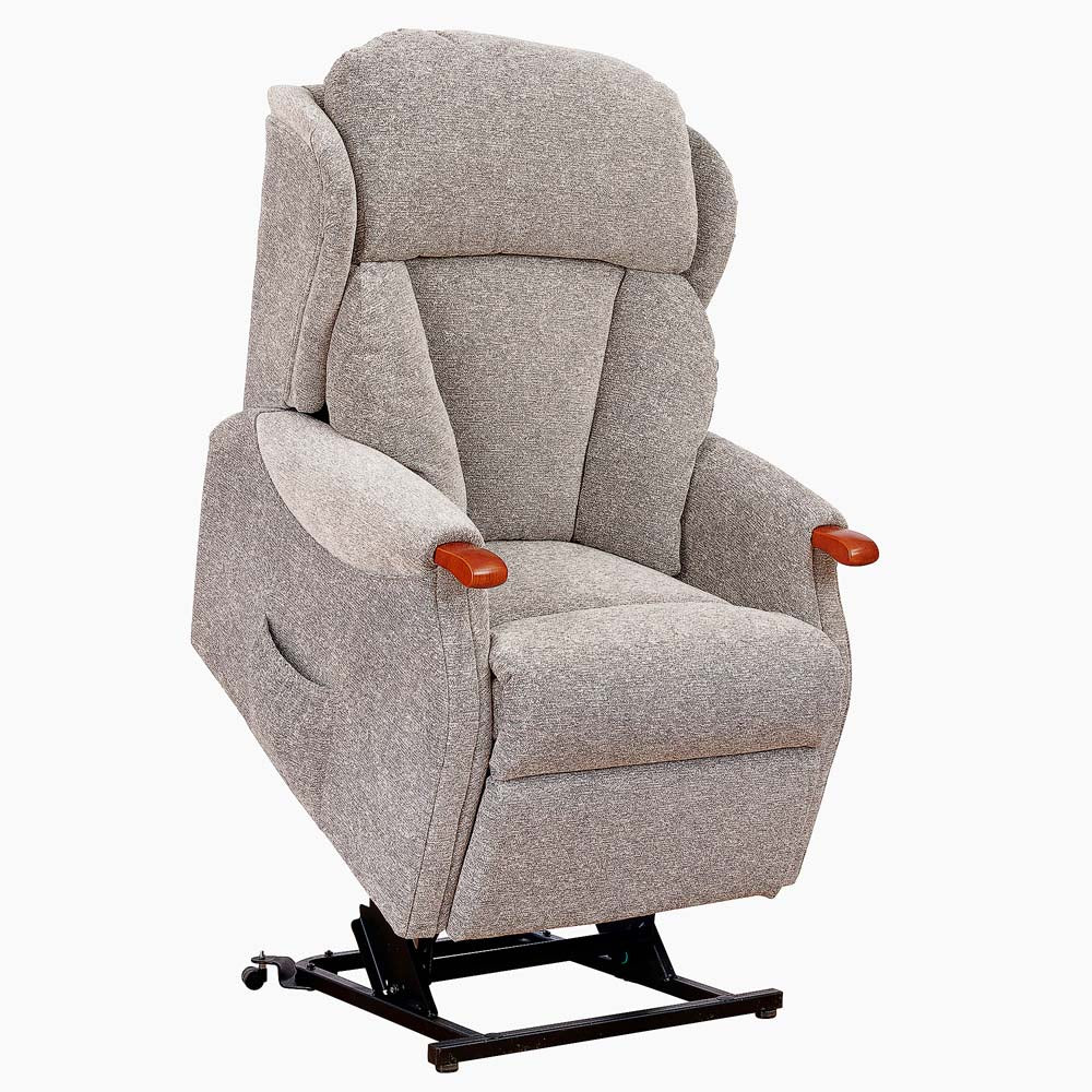 Canterbury Standard Lift & Tilt Recliner Armchair - Standard Single Motor Lift & Tilt Recliner Fabric - Power Recliner with USB Armchairs Sterling Home 10
