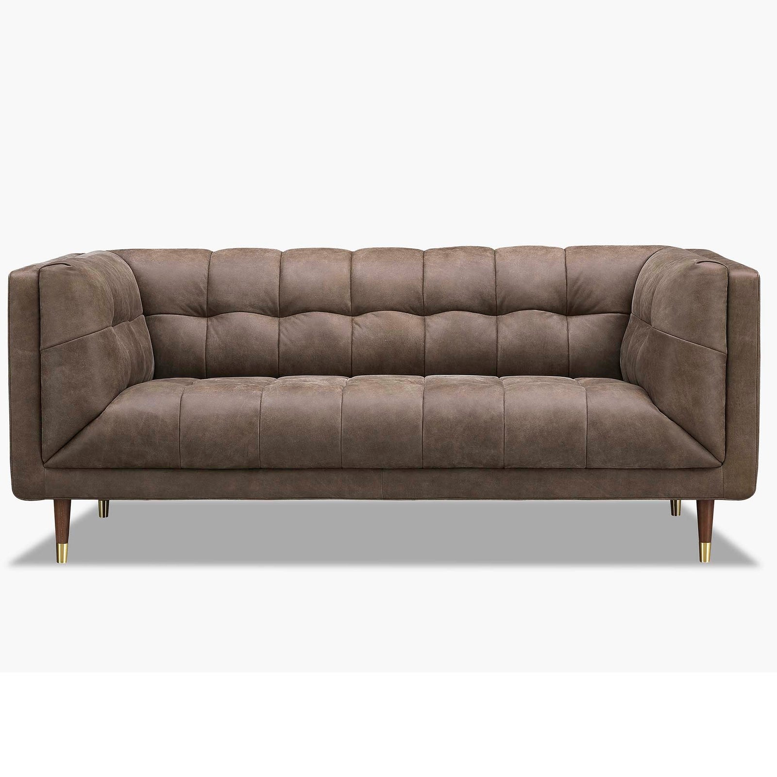 Cassia 3 Seater Sofa - 3 Seater Sofa Vintage Leather 3 Seater Sofas Sterling Home 1