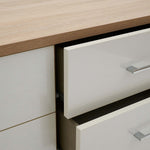 Catania Gloss 8 Drawer Twin Cabinet - 8 Drawer Twin Chest Storage Sterling Home 5