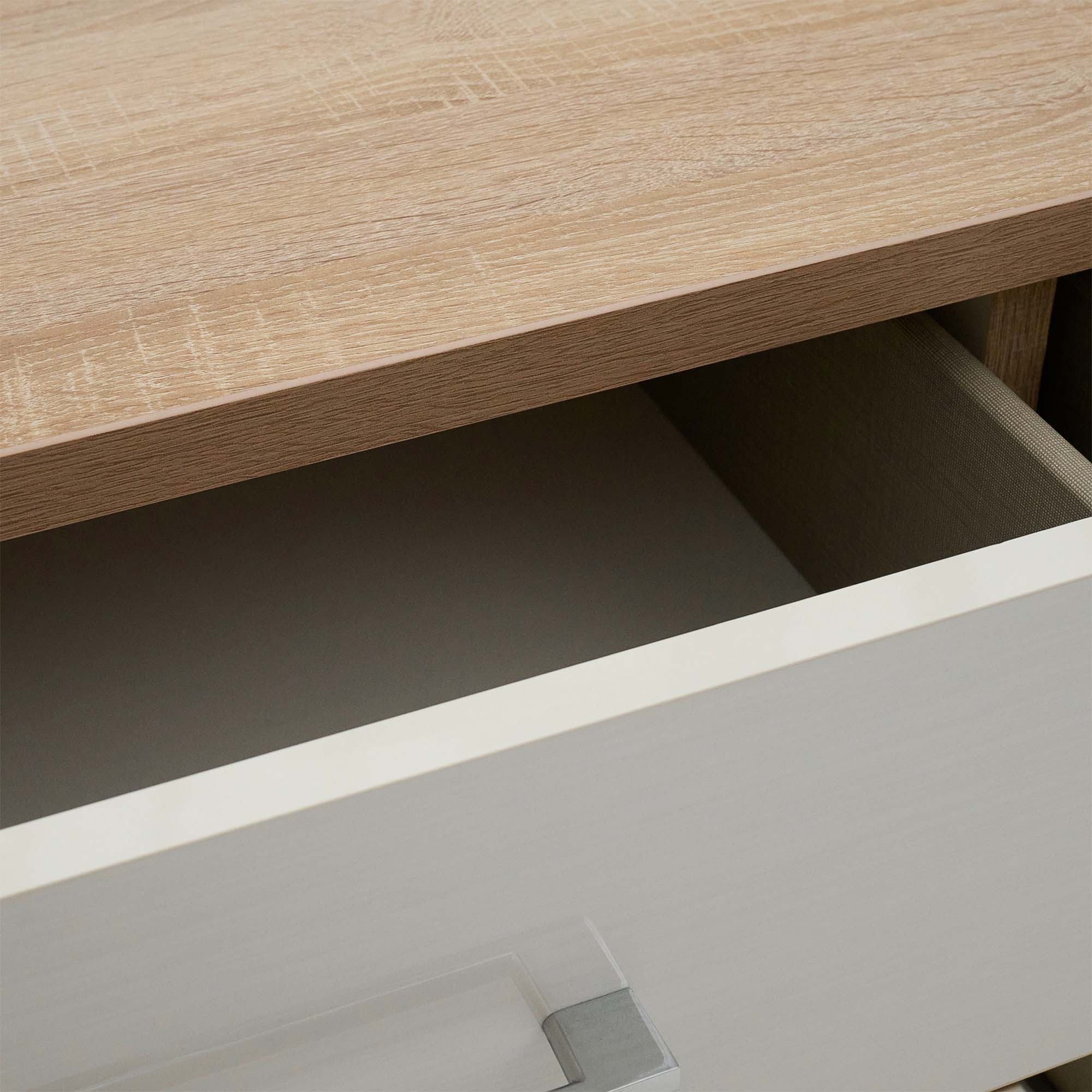 Catania Gloss 8 Drawer Twin Cabinet - 8 Drawer Twin Chest Storage Sterling Home 6