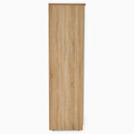 Catania Mirror Wardrobe - Triple Robe with Centre Mirror Storage Sterling Home 4