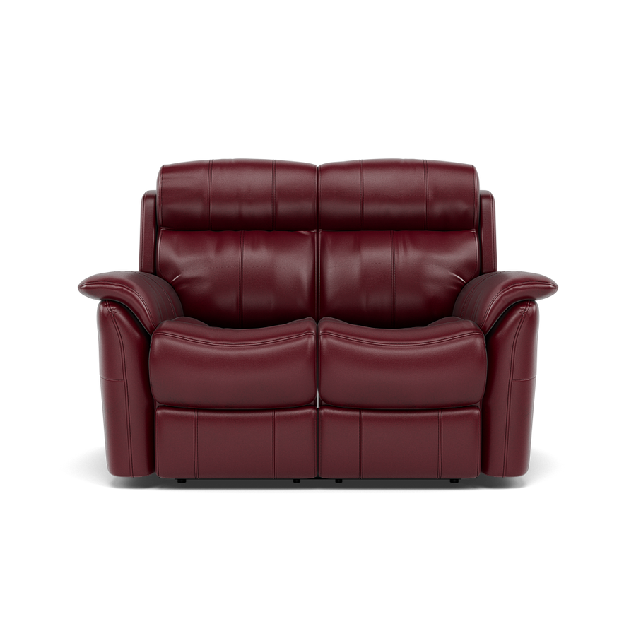 Cava 2 Seater Recliner Sofa - 2 Seater 2 Power Recliners Cat 20S Sterling Home BVS-035C DEEP RED 1