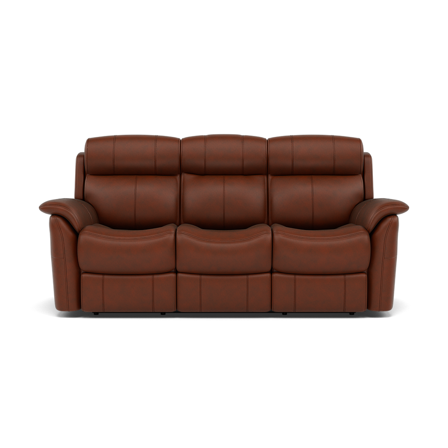 Cava 3 Seater Power Recliner - 3 Seater Sofa 2 Power Recliners Cat 30F - Power Recliner with USB 3 Seater Sofas Sterling Home 3 SK-297E CUMIN