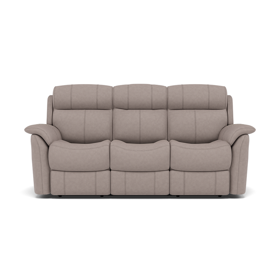 Cava 3 Seater Power Recliner - 3 Seater Sofa 2 Power Recliners Fabric Sterling Home BFA-BLJ-22 DOVE GREY 1