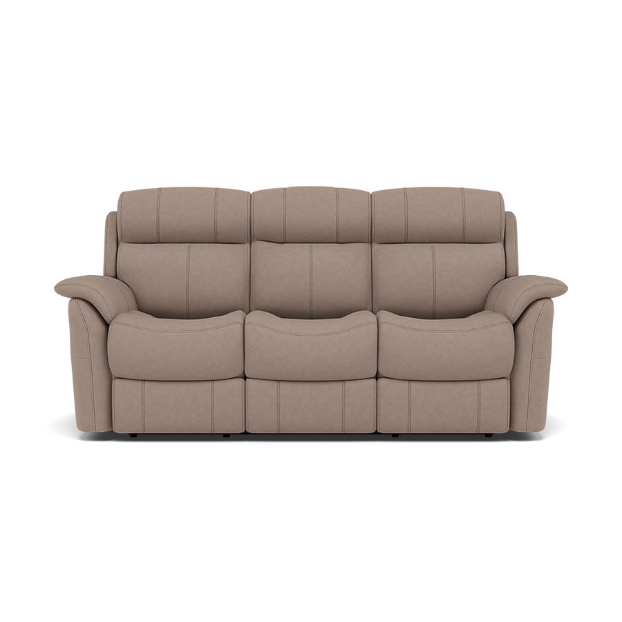 Cava 3 Seater Power Recliner - 3 Seater Sofa 2 Power Recliners Fabric Sterling Home BFA-BLJ-946 SILVER GREY 2