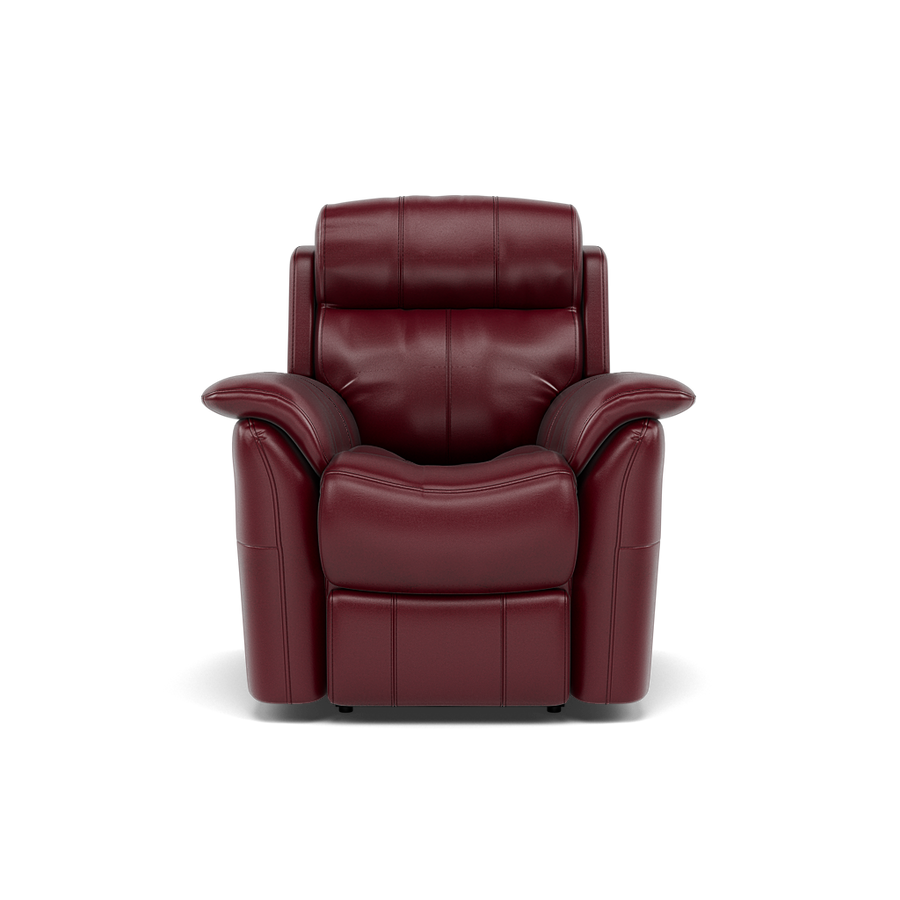 Cava Recliner Armchair - Power Recliner Chair Cat 20S Sterling Home BVS-035C DEEP RED 1