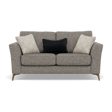 Chilton 2 Seater Sofa - 2 Seater Sofa Fabric 2 Seater Sofas Sterling Home 3 Chrome Feet Barley Charcoal