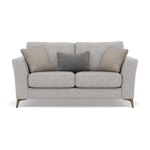 Chilton 2 Seater Sofa - 2 Seater Sofa Fabric 2 Seater Sofas Sterling Home 4 Chrome Feet Barley Clay