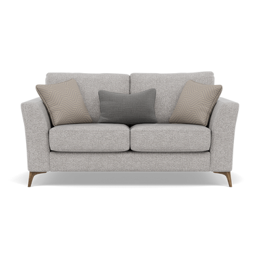 Chilton 2 Seater Sofa - 2 Seater Sofa Fabric 2 Seater Sofas Sterling Home 4 Chrome Feet Barley Clay