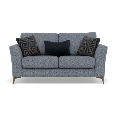 Chilton 2 Seater Sofa - 2 Seater Sofa Fabric 2 Seater Sofas Sterling Home 5 Chrome Feet Barley Marine