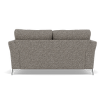 Chilton 2 Seater Sofa - 2 Seater Sofa Fabric — Chrome Feet / Barley Charcoal, gallery image 2