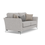 Chilton 2 Seater Sofa - 2 Seater Sofa Fabric — Chrome Feet / Barley Clay, gallery image 1