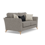 Chilton 2 Seater Sofa - 2 Seater Sofa Fabric — Light Feet / Barley Charcoal, gallery image 1