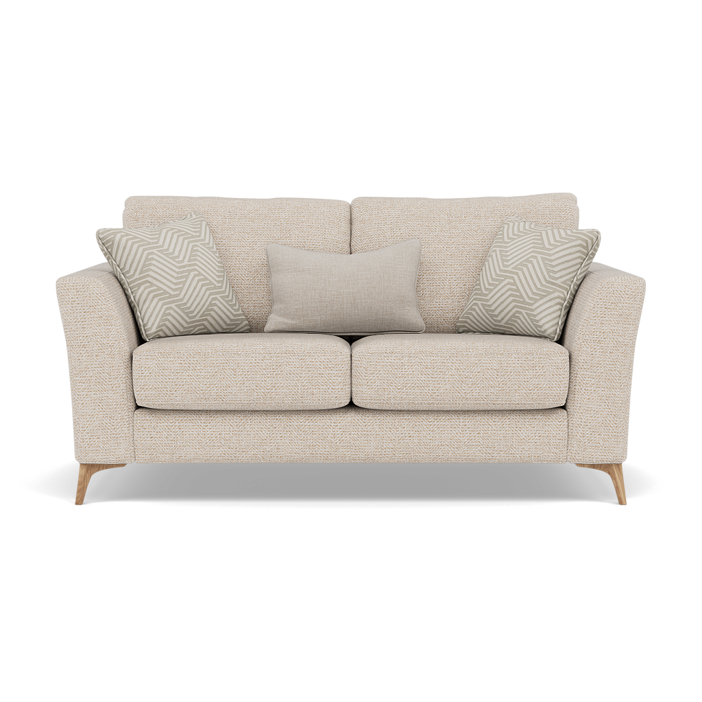 Chilton 2 Seater Sofa - 2 Seater Sofa Fabric 2 Seater Sofas Sterling Home 8 Light Feet Barley Linen