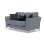 Chilton 2 Seater Sofa - 2 Seater Sofa Fabric — Light Feet / Barley Marine, gallery image 3