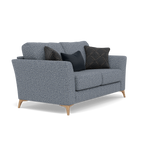 Chilton 2 Seater Sofa - 2 Seater Sofa Fabric — Light Feet / Barley Marine, gallery image 1