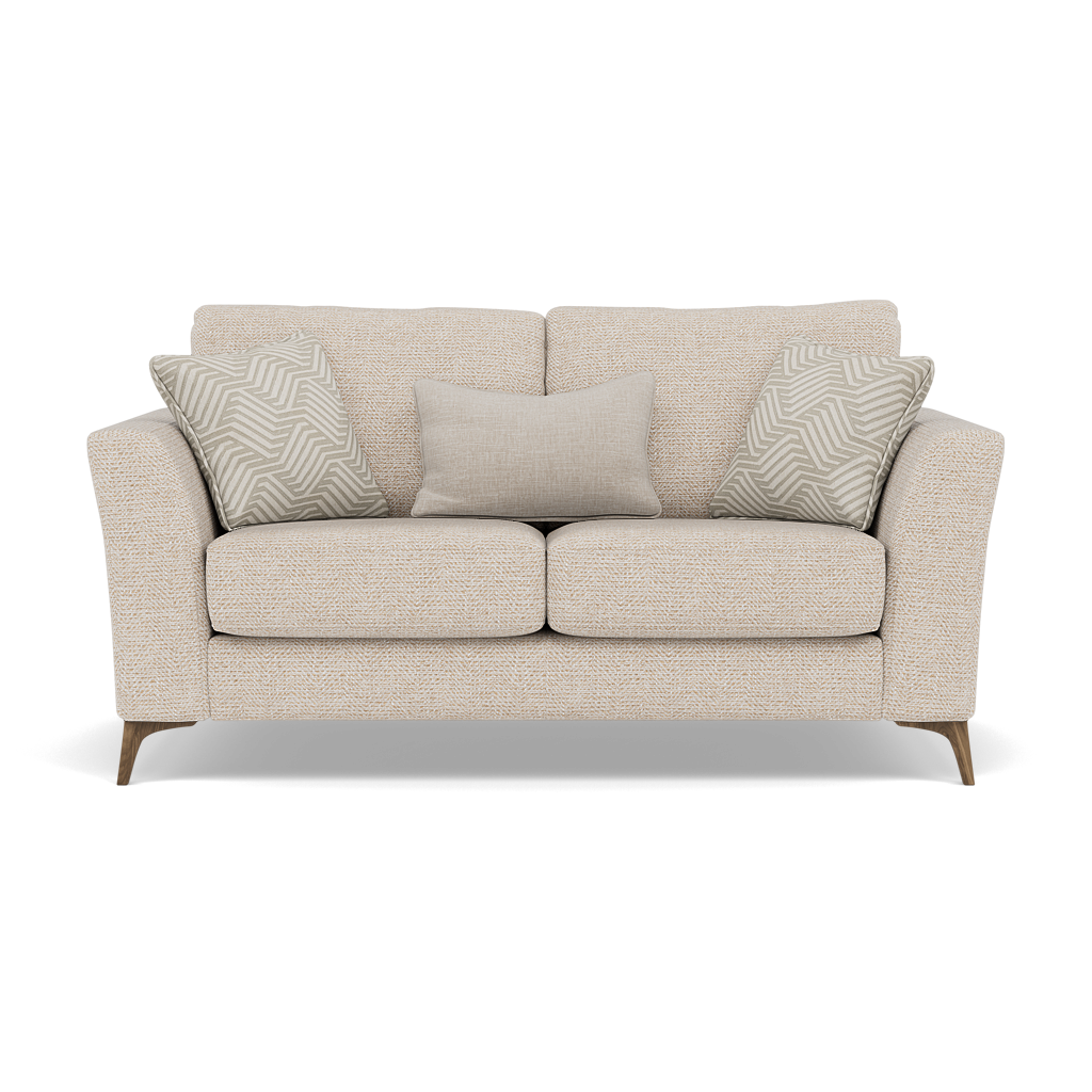 Chilton 2 Seater Sofa - 2 Seater Sofa Fabric 2 Seater Sofas Sterling Home 12 Smoke Feet Barley Linen