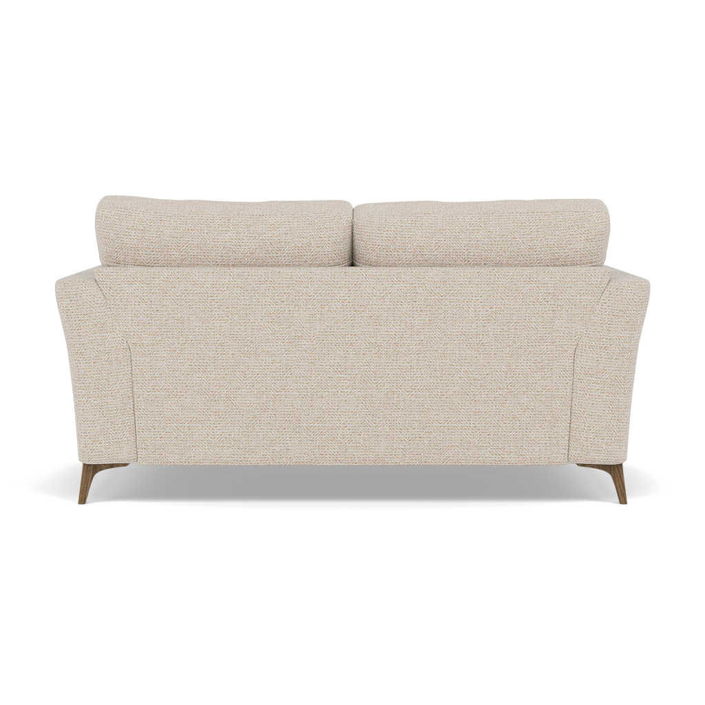 Chilton 2 Seater Sofa - 2 Seater Sofa Fabric — Smoke Feet / Barley Linen, gallery image 2