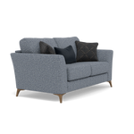 Chilton 2 Seater Sofa - 2 Seater Sofa Fabric — Smoke Feet / Barley Marine, gallery image 1