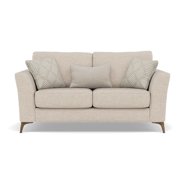 Chilton 2 Seater Sofa - 2 Seater Sofa Fabric 2 Seater Sofas Sterling Home 1 Chrome Feet Barley Linen